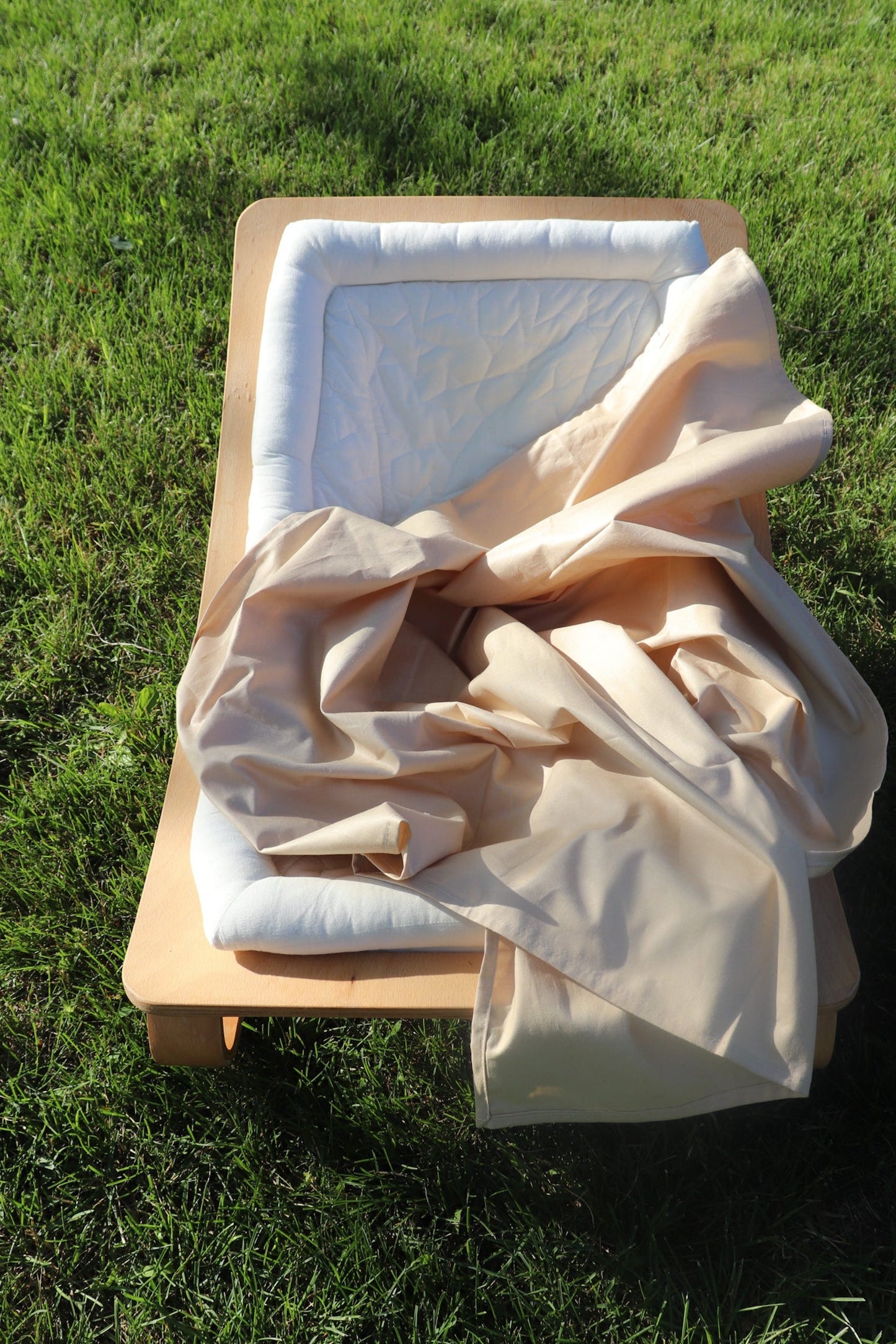 Desert Brown Cotton Baby Blanket Breathable Swaddle Little Mae & Co Everetts Place: Online Boutique