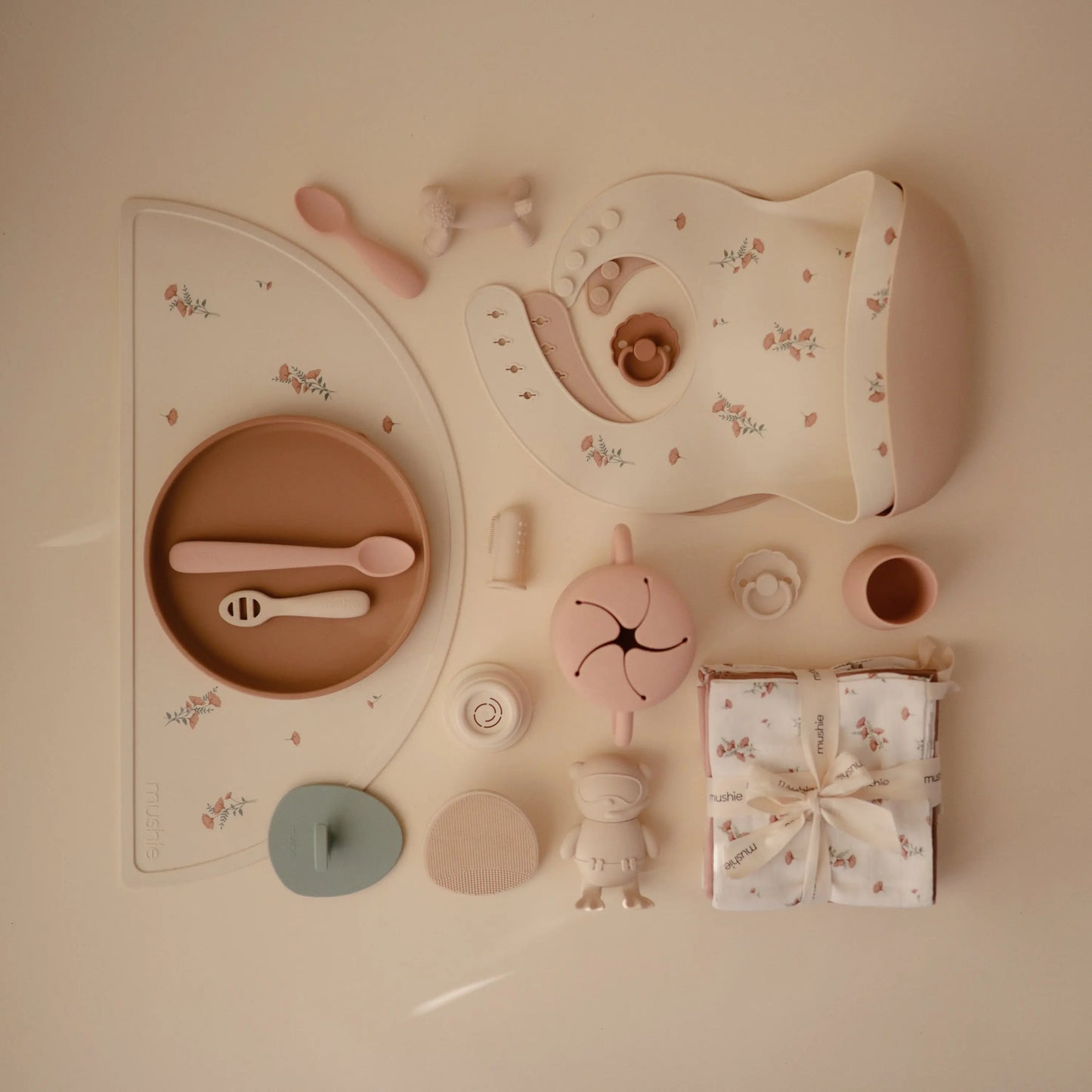 Silicone Placemat for Kids Durable and Easy to Clean Food Grade Silicone Stylish Design Mushie