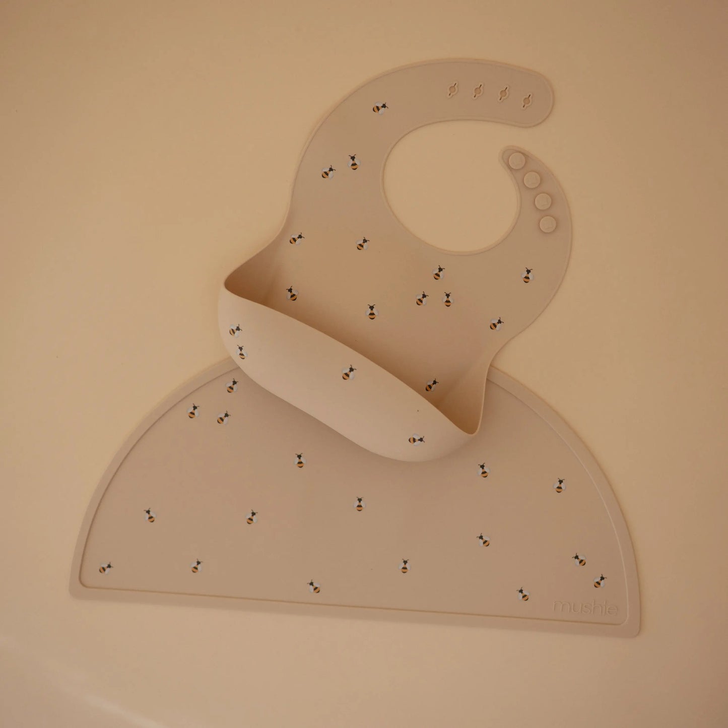 Silicone Placemat for Kids Durable and Easy to Clean Food Grade Silicone Stylish Design Mushie