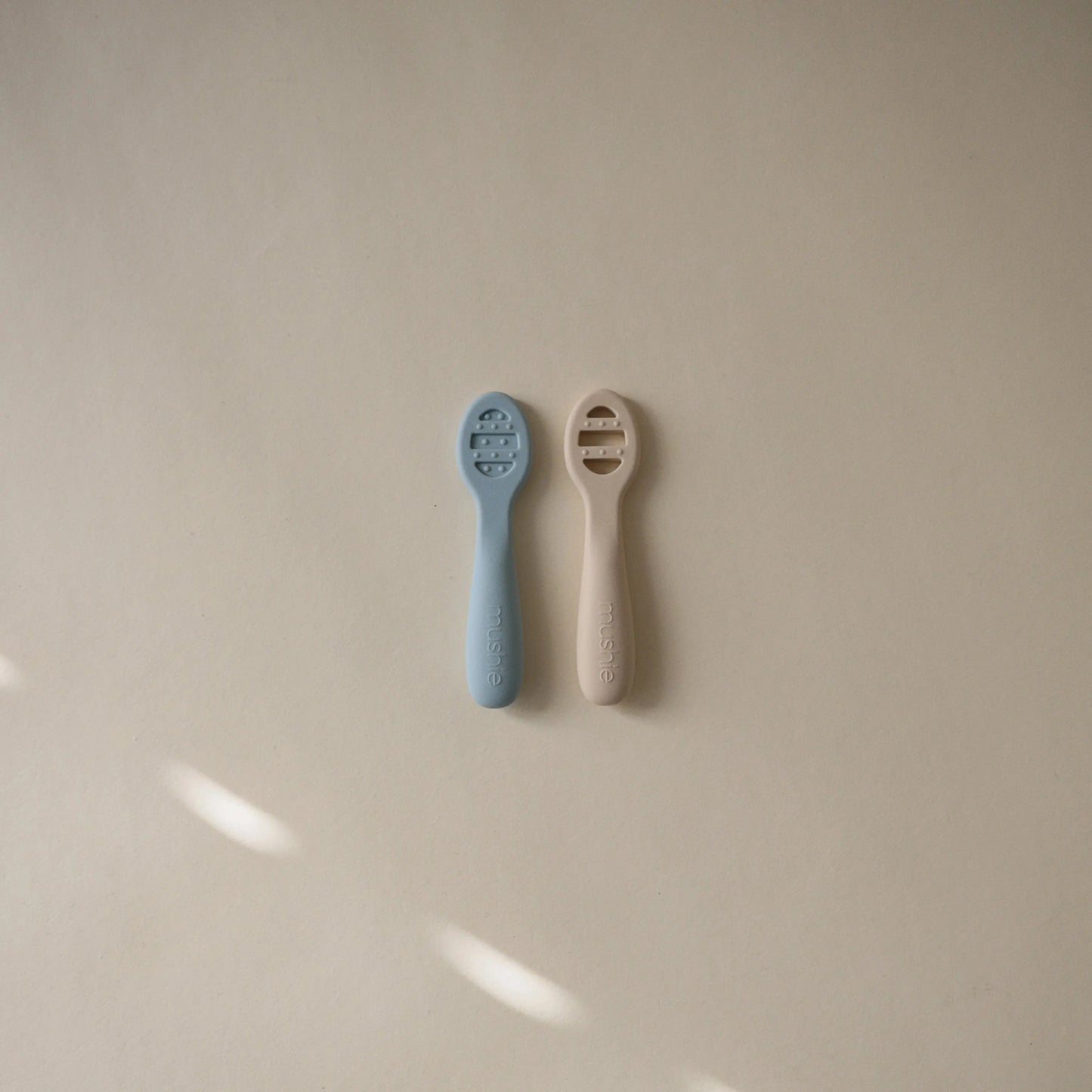 First Feeding Baby Spoons for Smooth Transition to Self Feeding Mushie