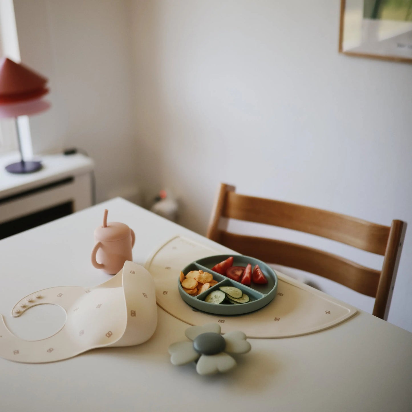 Silicone Placemat for Kids Durable and Easy to Clean Food Grade Silicone Stylish Design Mushie