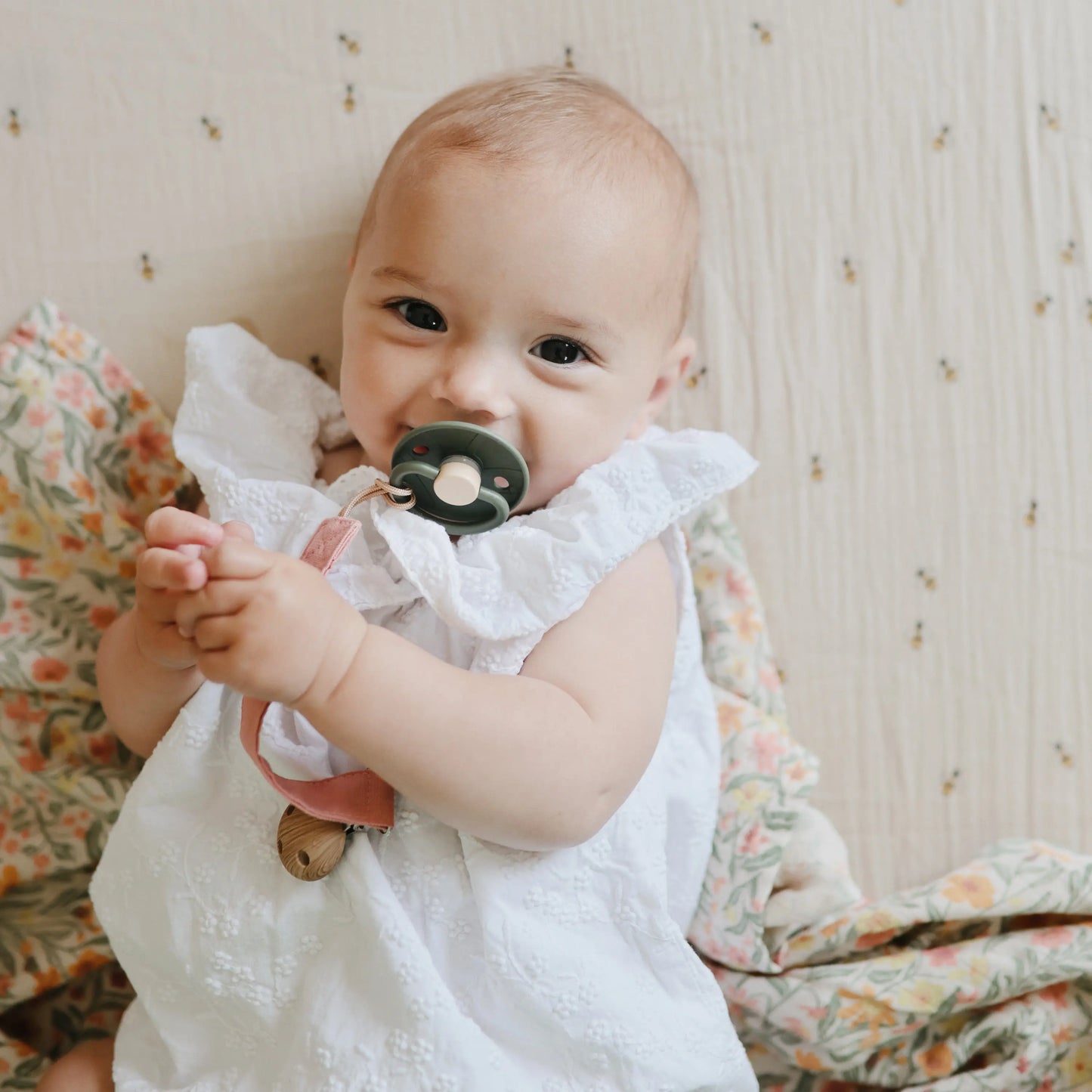 Frigg Little Viking Natural Rubber Pacifier Two Pack Mushie