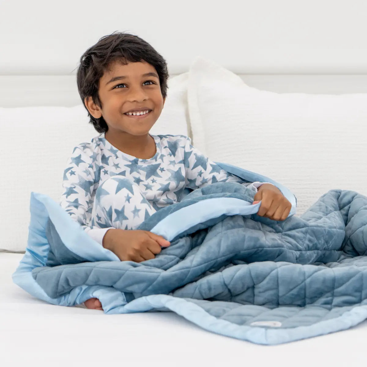 Weighted Toddler Blanket 4 Pound 36 Inch by 48 Inch for Children Ages 3 Plus.