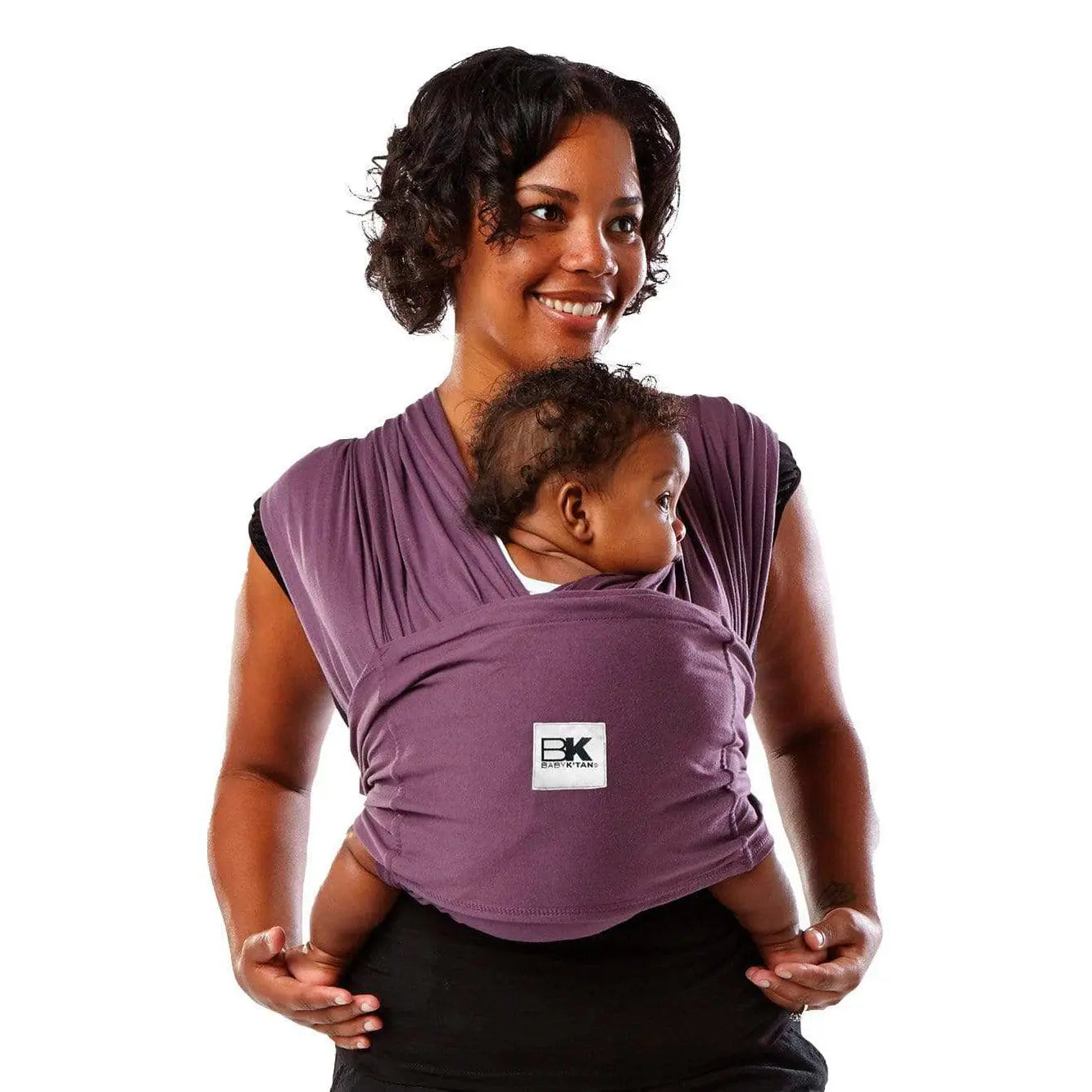 Baby K'tan Original Baby Carrier Eggplant Baby K'tan