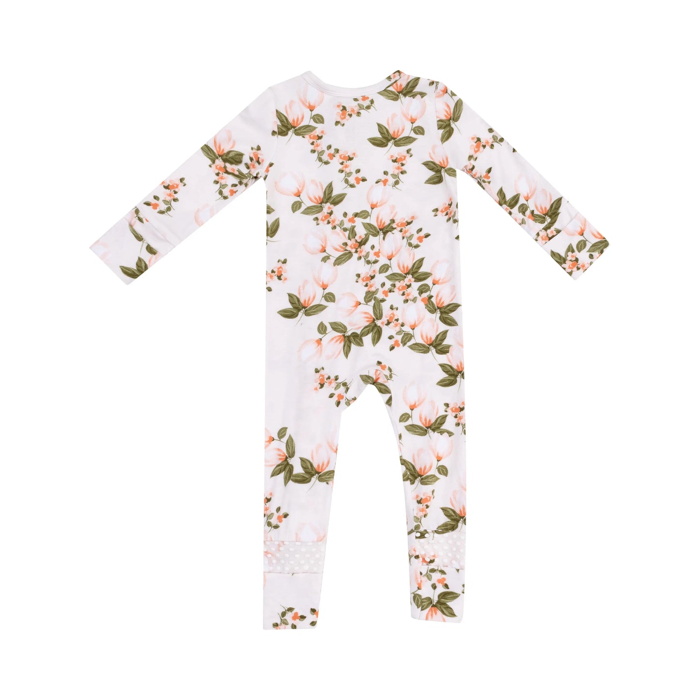 2 Way Zipper Romper Floating Magnolia for Babies by Angel Dear.