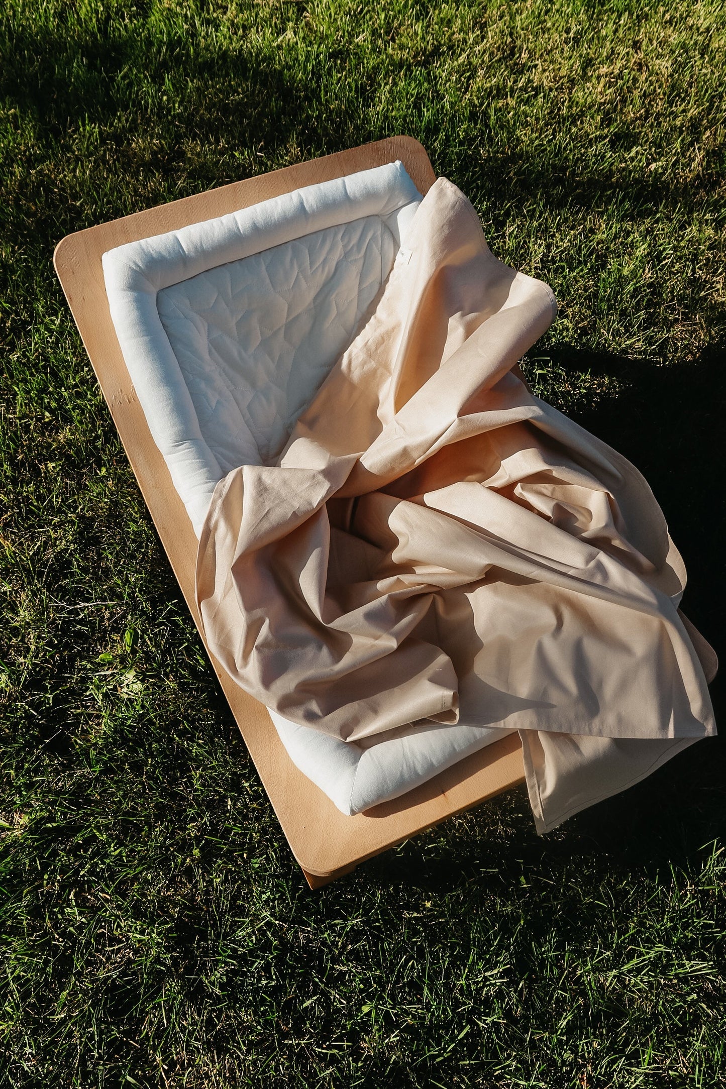 Desert Brown Cotton Baby Blanket Breathable Swaddle Little Mae & Co Everetts Place: Online Boutique