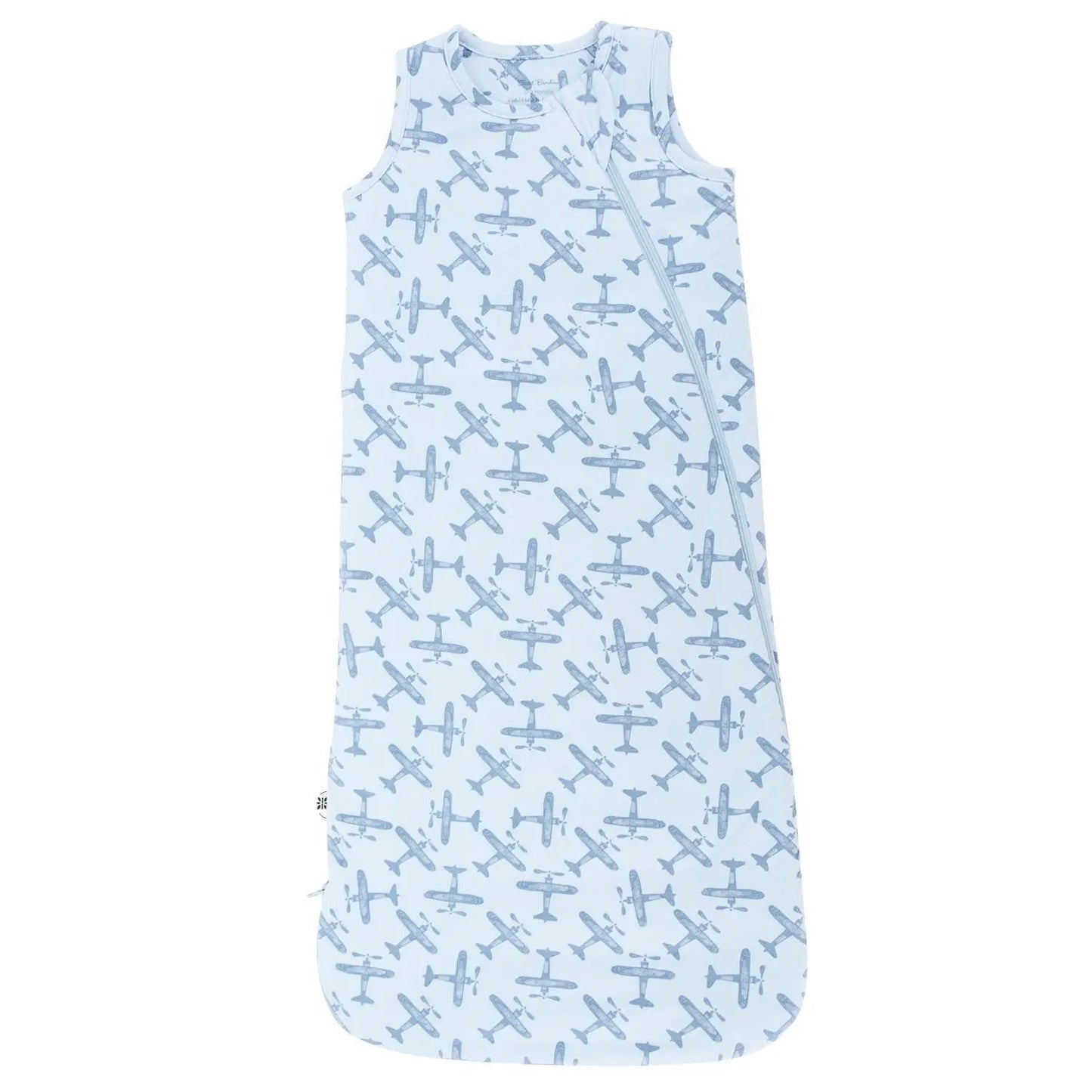 1.5 Tog Sleep Sack for Infants with 2 Way J Zipper and Quilted Lining Size 0 to 9 Months Sweet Bamboo