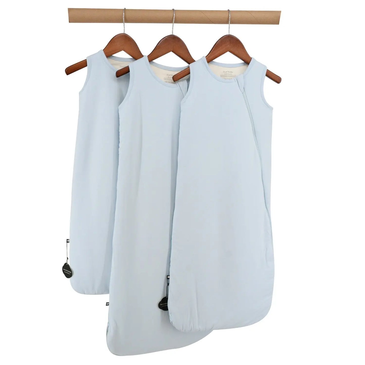 1.5 Tog Baby Sleep Sack with 2 Way J Zipper for 0 to 9 Months Sweet Bamboo