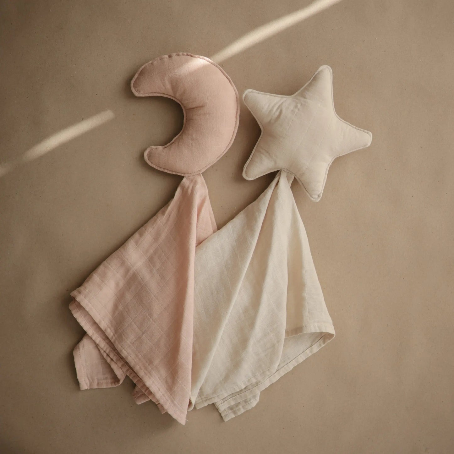 Star Lovey Blanket Made From 100 Percent Organic Cotton Soft Colors Playful Designs For Babies And Toddlers Mushie