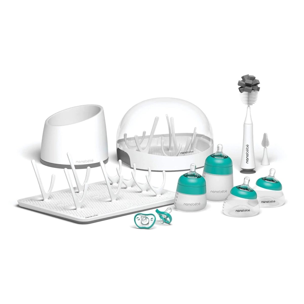 Ultimate Newborn Baby Bottle Feeding Set Nanobébé