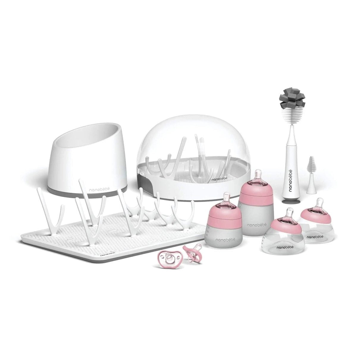Ultimate Newborn Baby Bottle Feeding Set Nanobébé