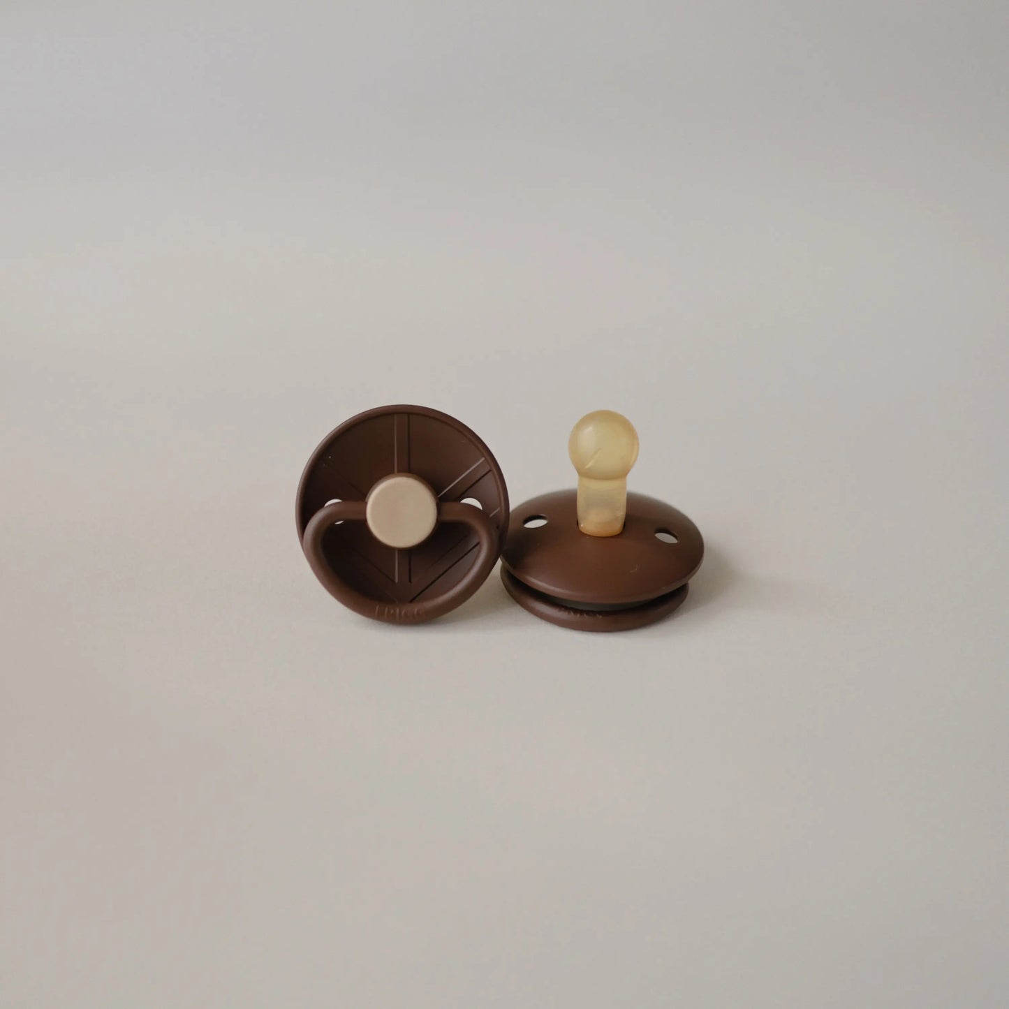 Frigg Little Viking Natural Rubber Pacifier Two Pack Mushie