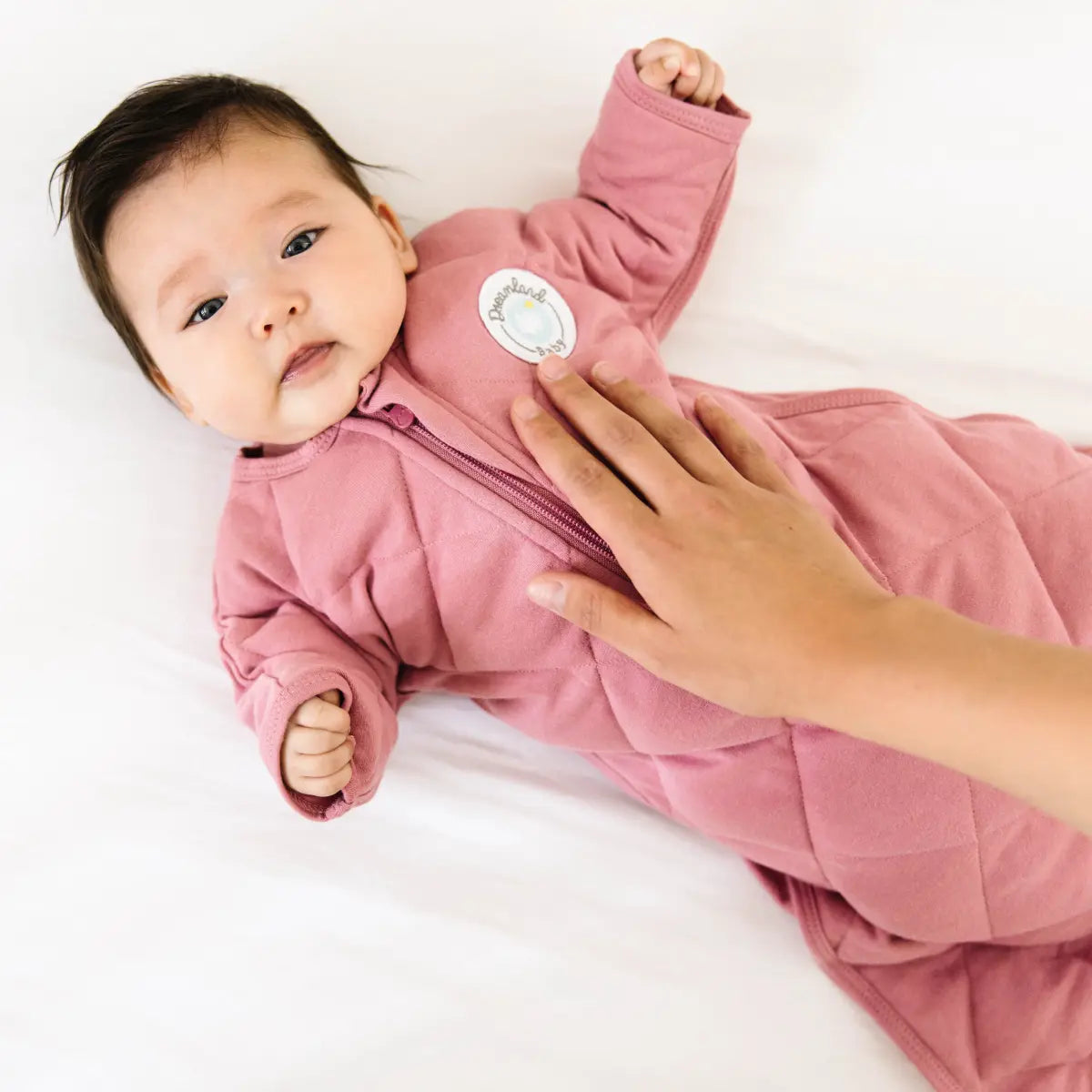 Dream Weighted Transition Swaddle for Safe Arms-Out Sleep.