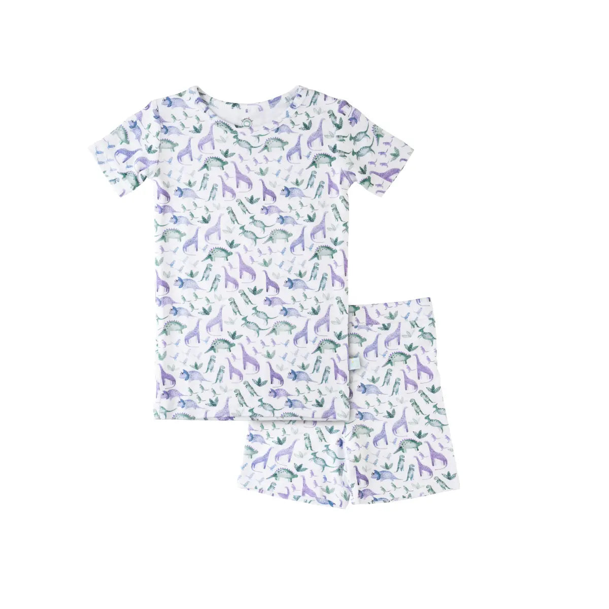 Toddler Short Sleeve Bamboo Pajamas Ultra Soft Viscose LuxeWeave Fabric.