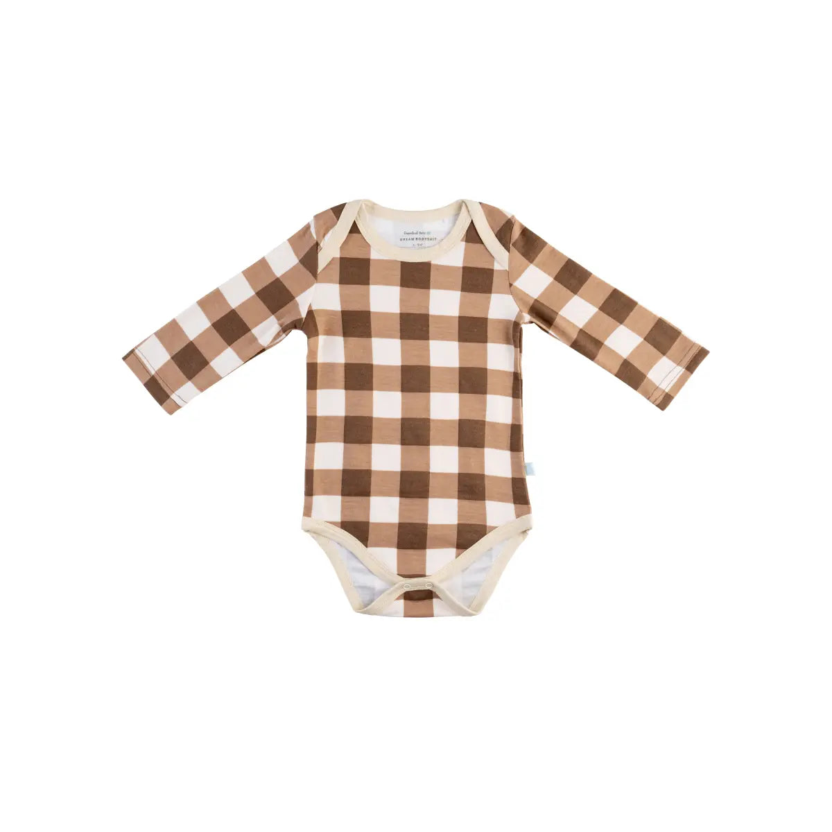 Baby Long Sleeve Bamboo Bodysuit Soft Moisture Wicking Infant Essential.