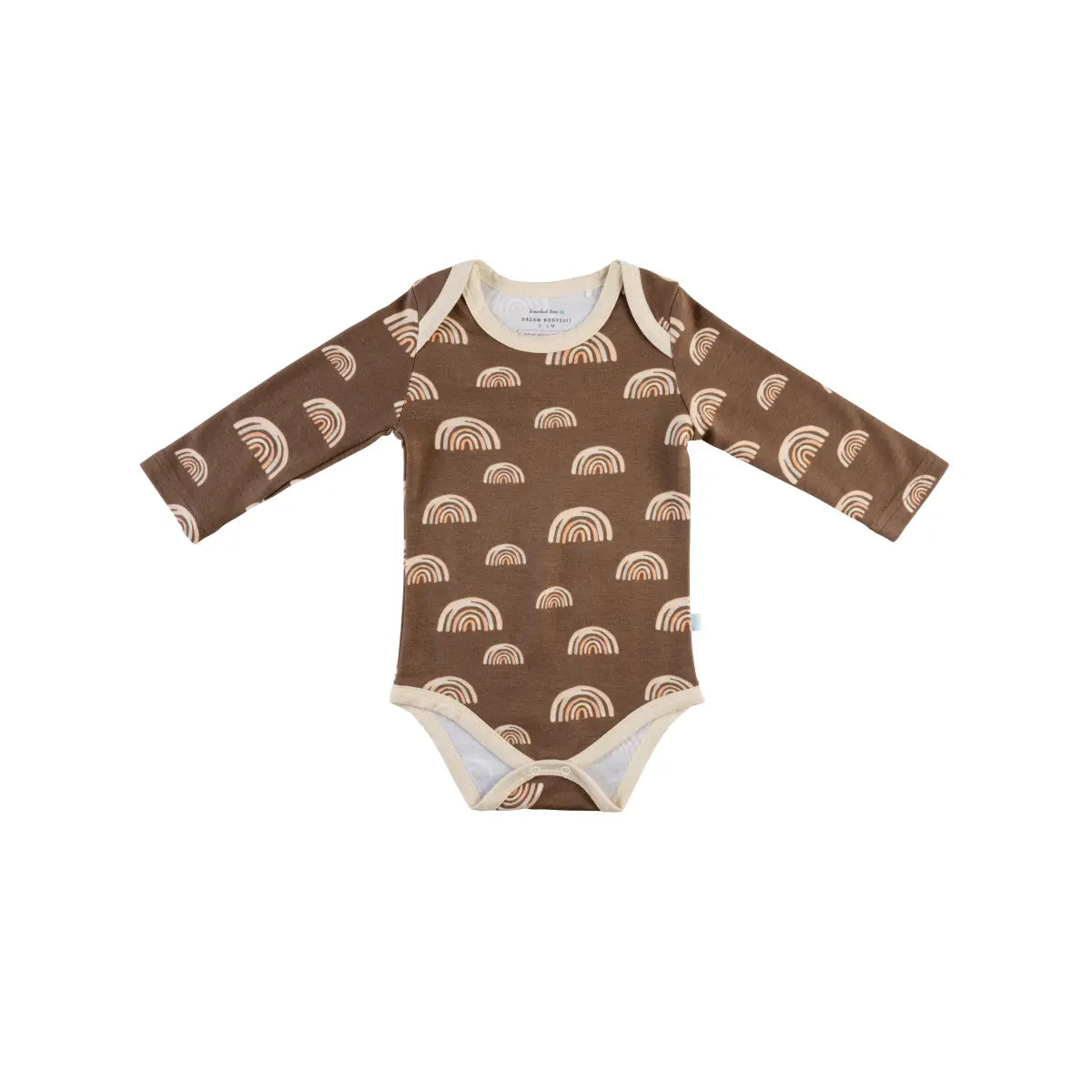 Baby Long Sleeve Bamboo Bodysuit Soft Moisture Wicking Infant Essential.