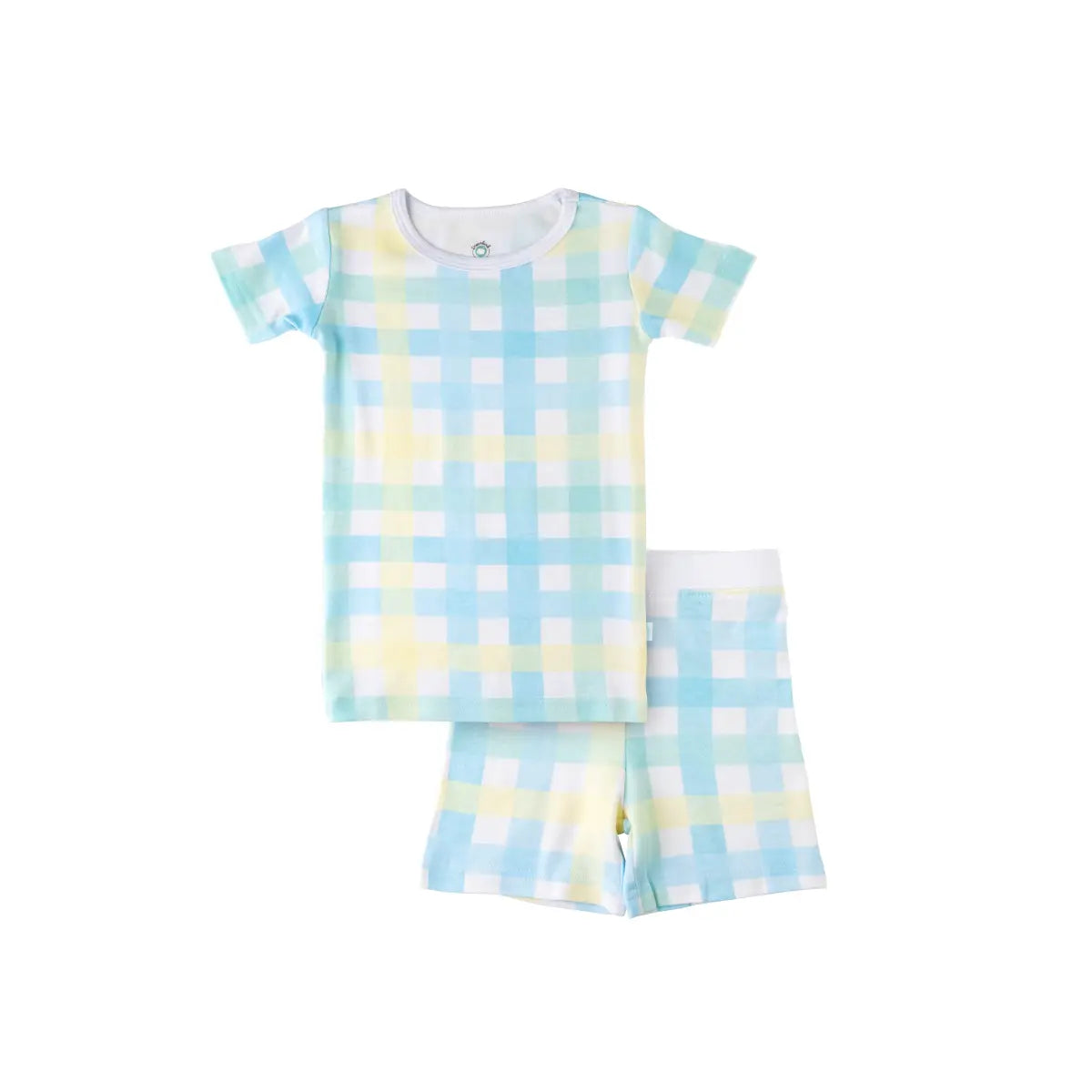 Toddler Short Sleeve Bamboo Pajamas Ultra Soft Viscose LuxeWeave Fabric.
