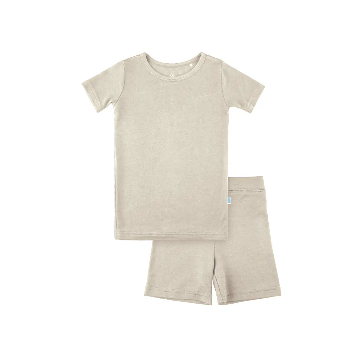 Toddler Short Sleeve Bamboo Pajamas Ultra Soft Viscose LuxeWeave Fabric.