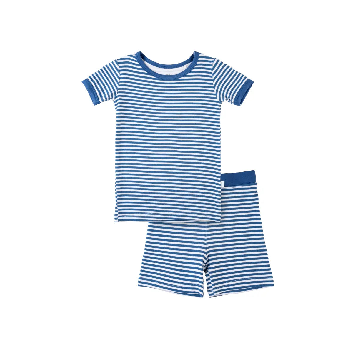 Toddler Short Sleeve Bamboo Pajamas Ultra Soft Viscose LuxeWeave Fabric.