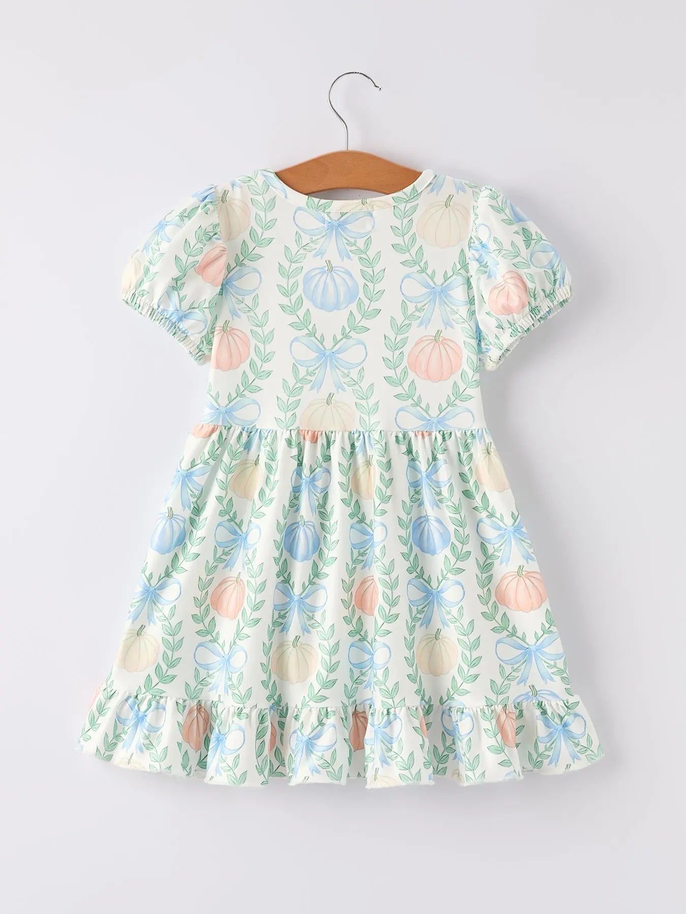 Rylee Faith Designs Playful Pumpkin Dress for Girls Perfect for Halloween Celebrations - Apparel & Accessories > Clothing > Dresses Dress