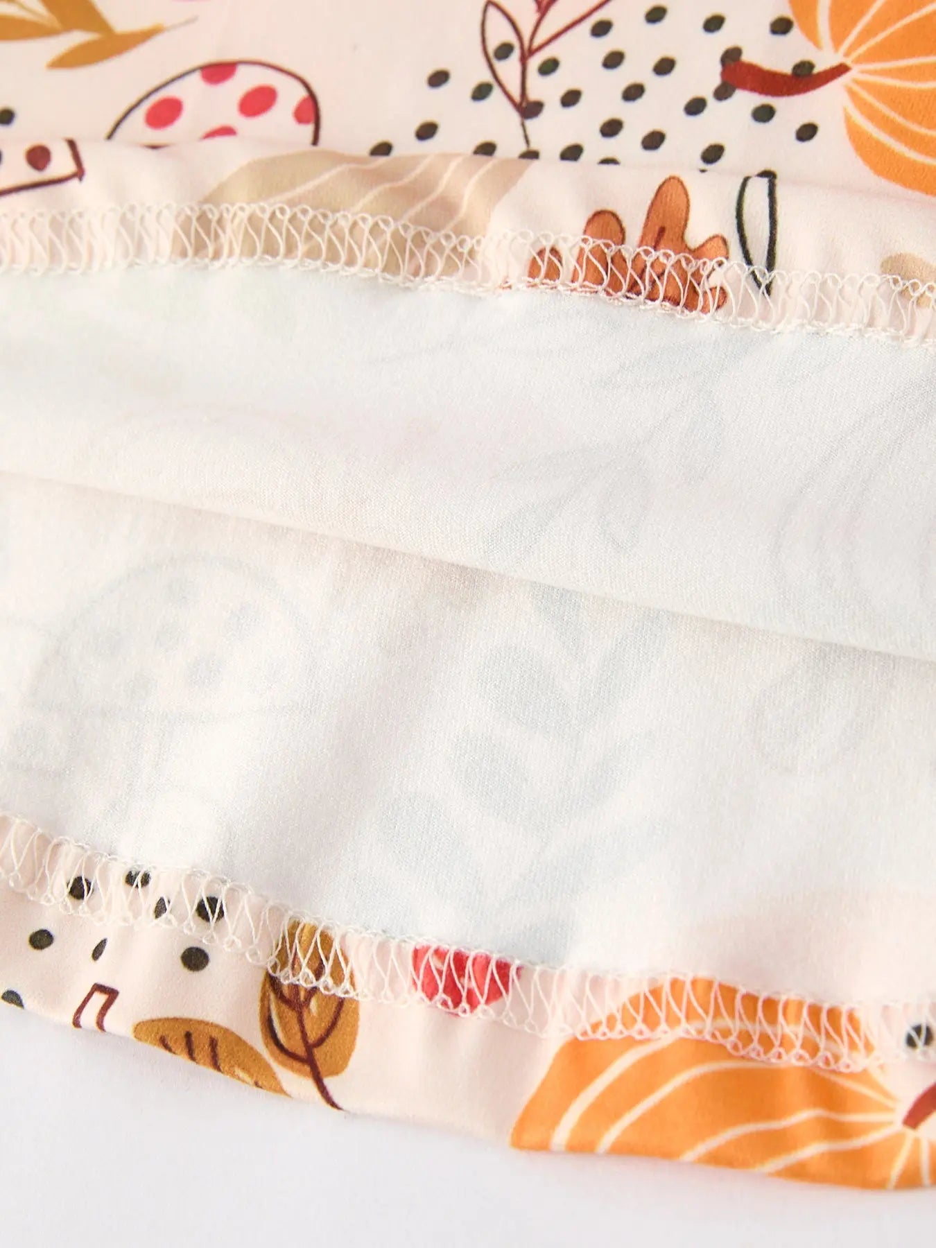 Festive Halloween Pumpkin Leaf Print Dress for Holiday Celebrations Rylee Faith Designs
