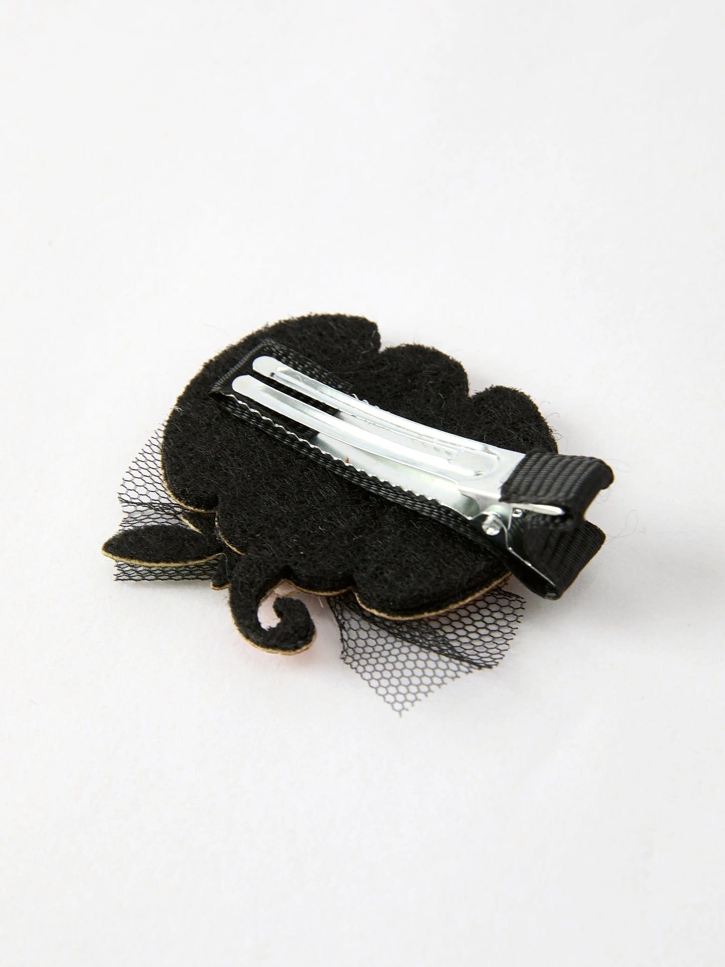 Sparkling Pumpkin Hair Clip with Dazzling Design for Halloween Celebrations Rylee Faith Designs