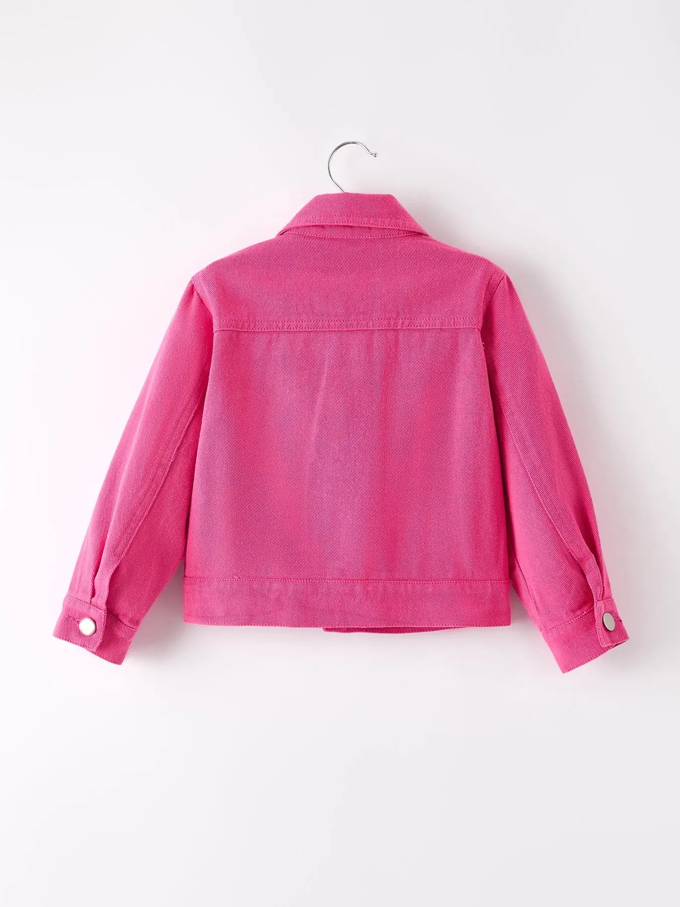Vibrant Denim Top for Girls with Durable Fabric for Casual Style Rylee Faith Designs