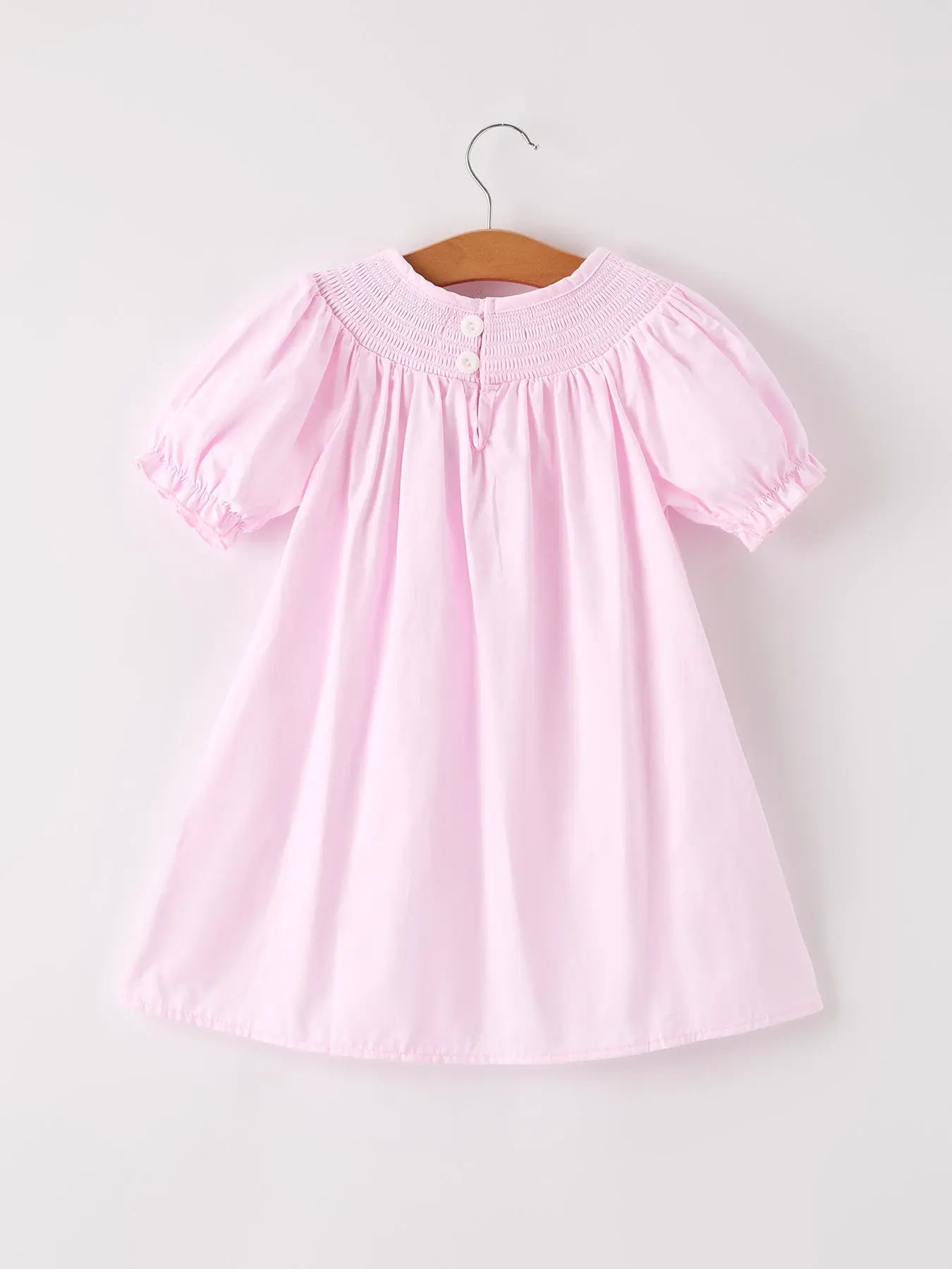 Fall Halloween Pink Spider Pumpkin Ghost Smock Embroidery Girl Dress Rylee Faith Designs
