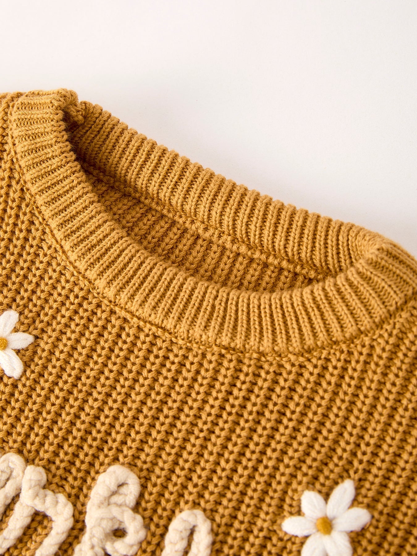 Fall Thanksgiving Brown Girls Pullover Sweater Cozy Knit Rylee Faith Designs Everetts Place: Online Boutique