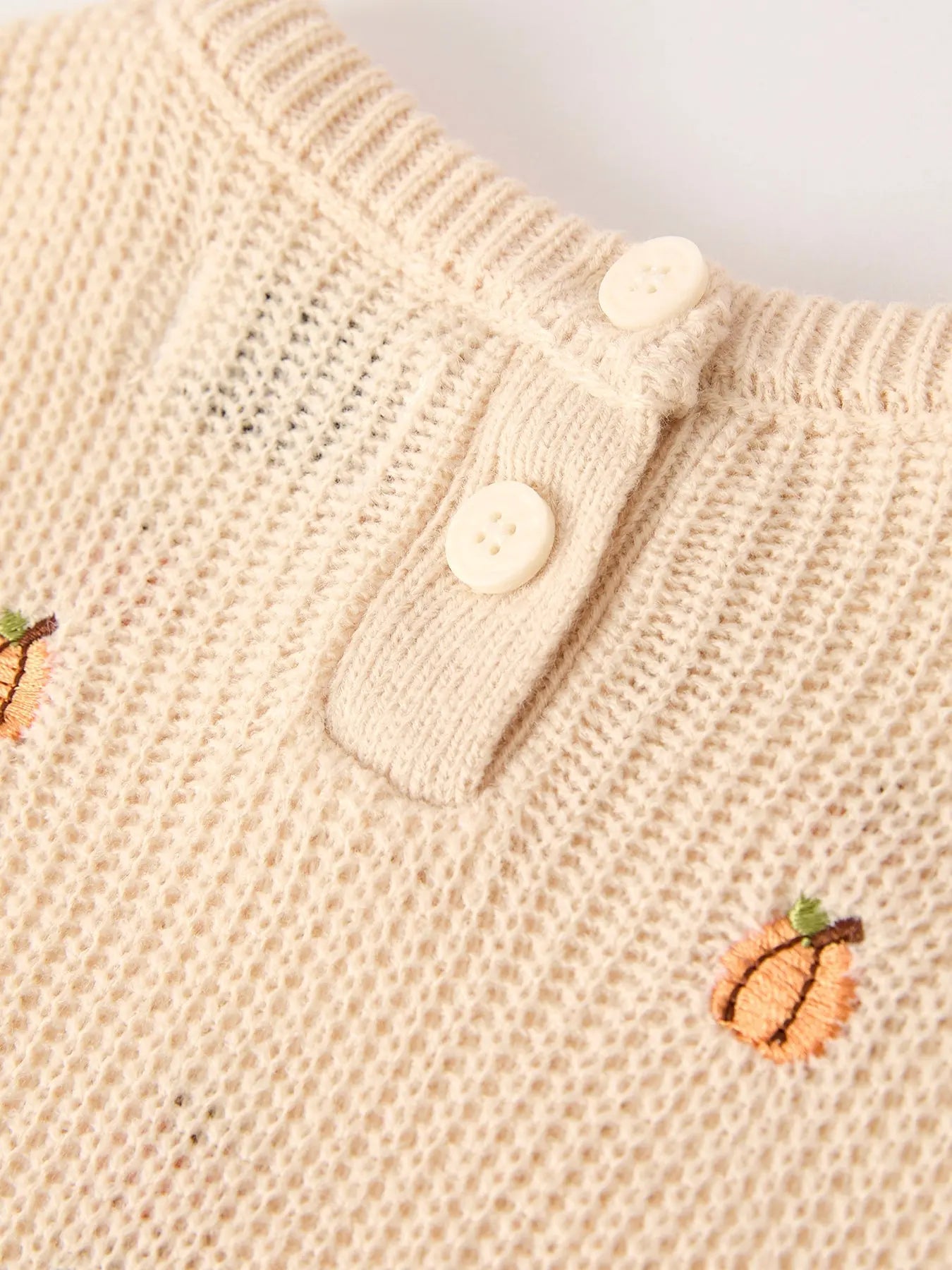 Fall Halloween and Thanksgiving Girls Pumpkin Embroidered Sweater and Bell Bottom Pants Set Rylee Faith Designs