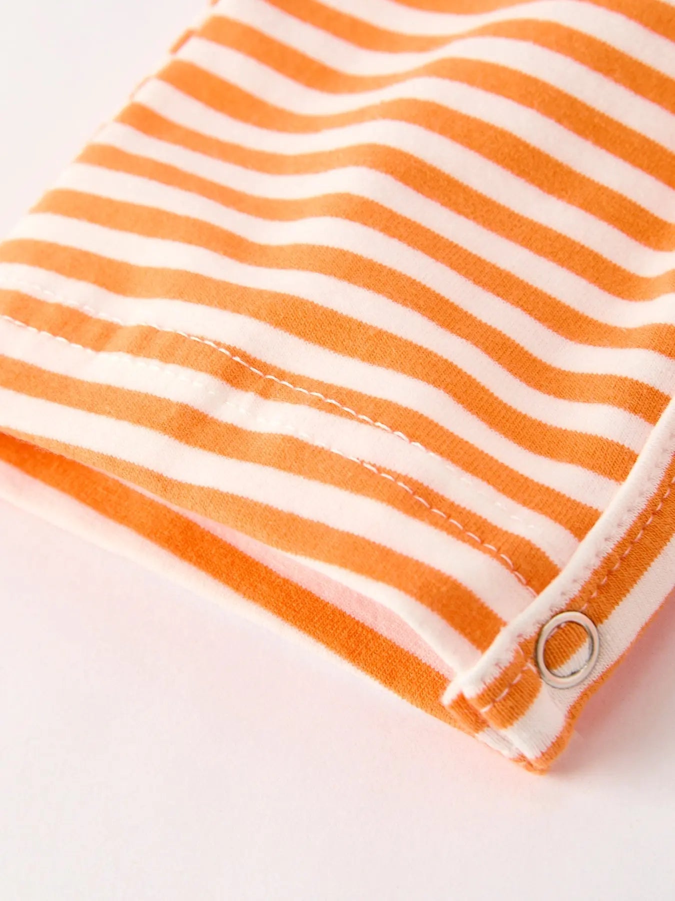 Halloween Striped Baby Boys Romper with Cat Smocking Embroidery Perfect for Fall Rylee Faith Designs