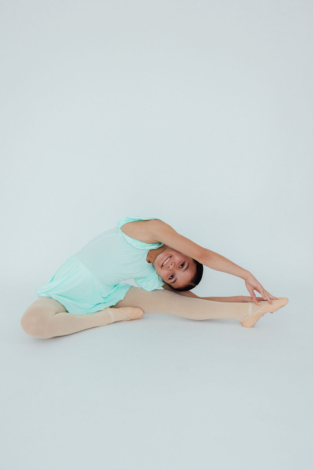 Mila & Rose ® Pastel Green Short Sleeve Twirl Leotard for Girls Dance - Apparel & Accessories > Clothing > Activewear > Dance Dresses, Skirts & Costumes Twirl Leotard S/S