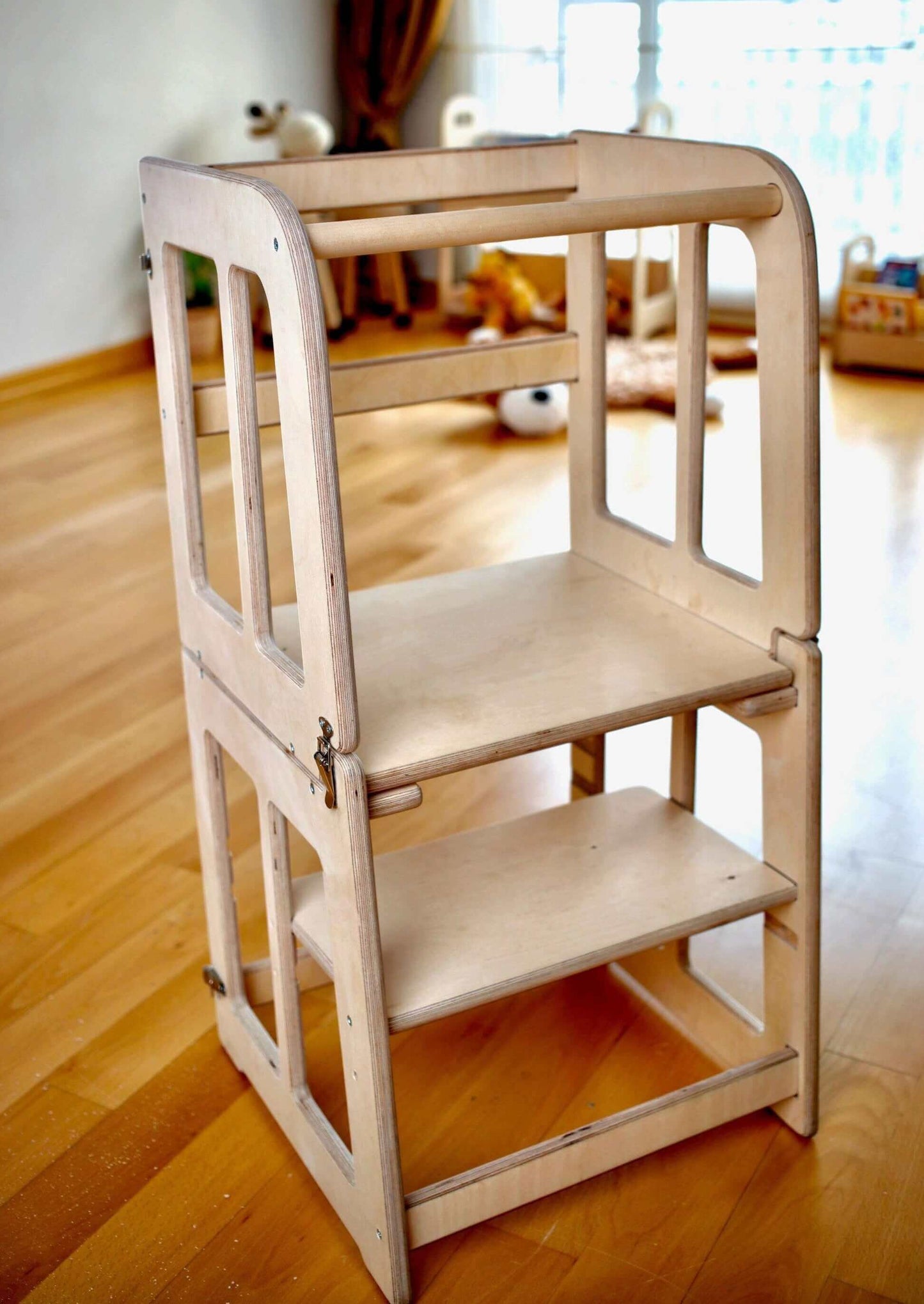 2in1 Montessori Learning Tower and Desk for Kids at Home Kidodido Everetts Place: Online Boutique