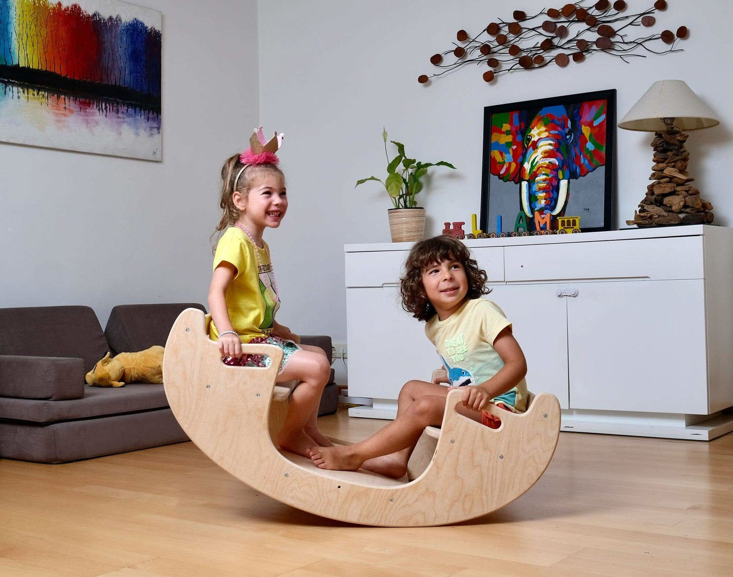 2 In 1 Montessori Wooden Seesaw Table Chair Set Kidodido Kidodido Everetts Place: Online Boutique