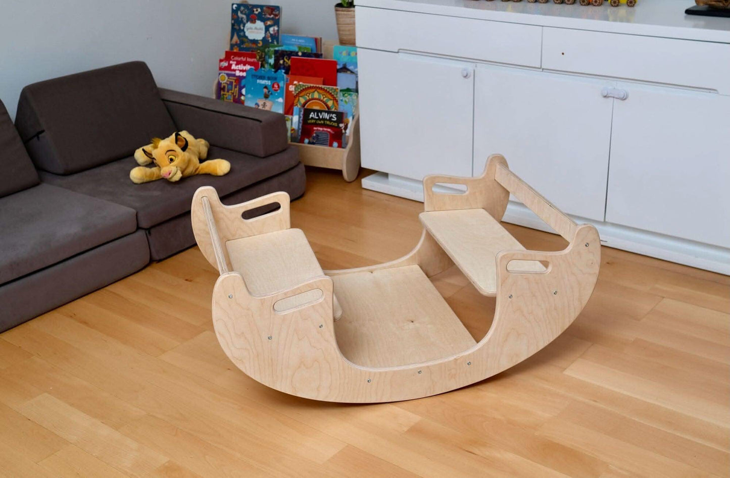 2 In 1 Montessori Wooden Seesaw Table Chair Set Kidodido Kidodido Everetts Place: Online Boutique