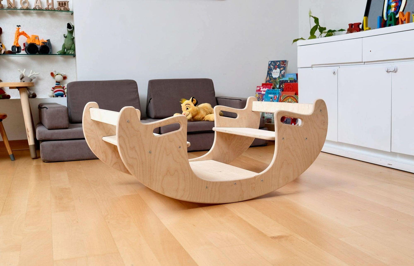 2 In 1 Montessori Wooden Seesaw Table Chair Set Kidodido Kidodido Everetts Place: Online Boutique