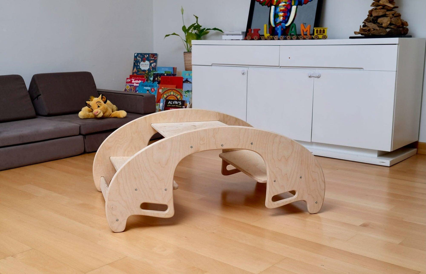 2 In 1 Montessori Wooden Seesaw Table Chair Set Kidodido Kidodido Everetts Place: Online Boutique
