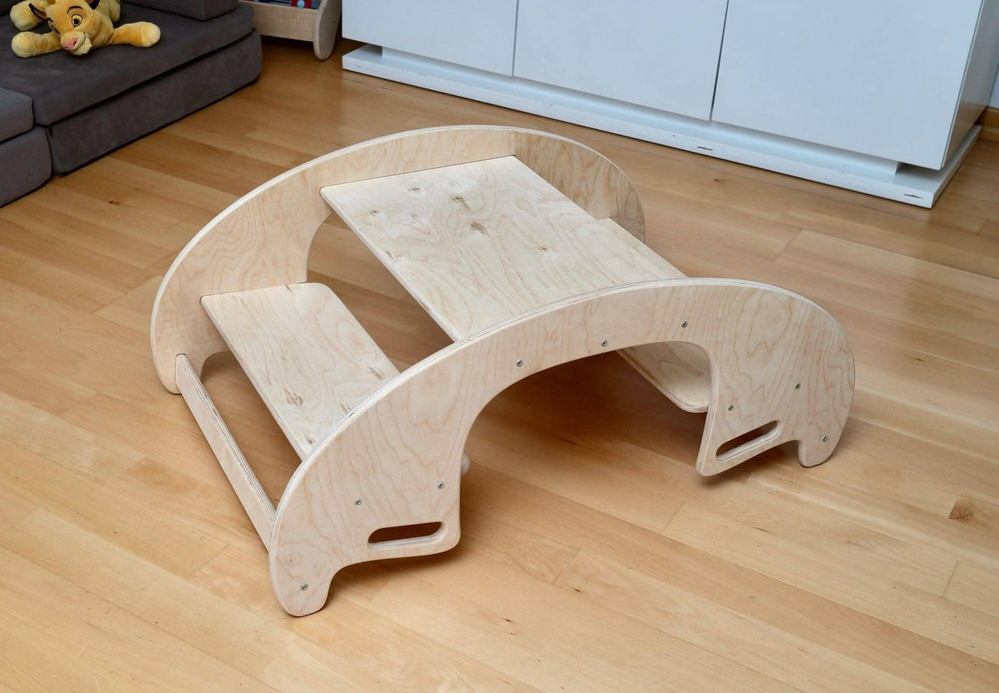 2 In 1 Montessori Wooden Seesaw Table Chair Set Kidodido Kidodido Everetts Place: Online Boutique
