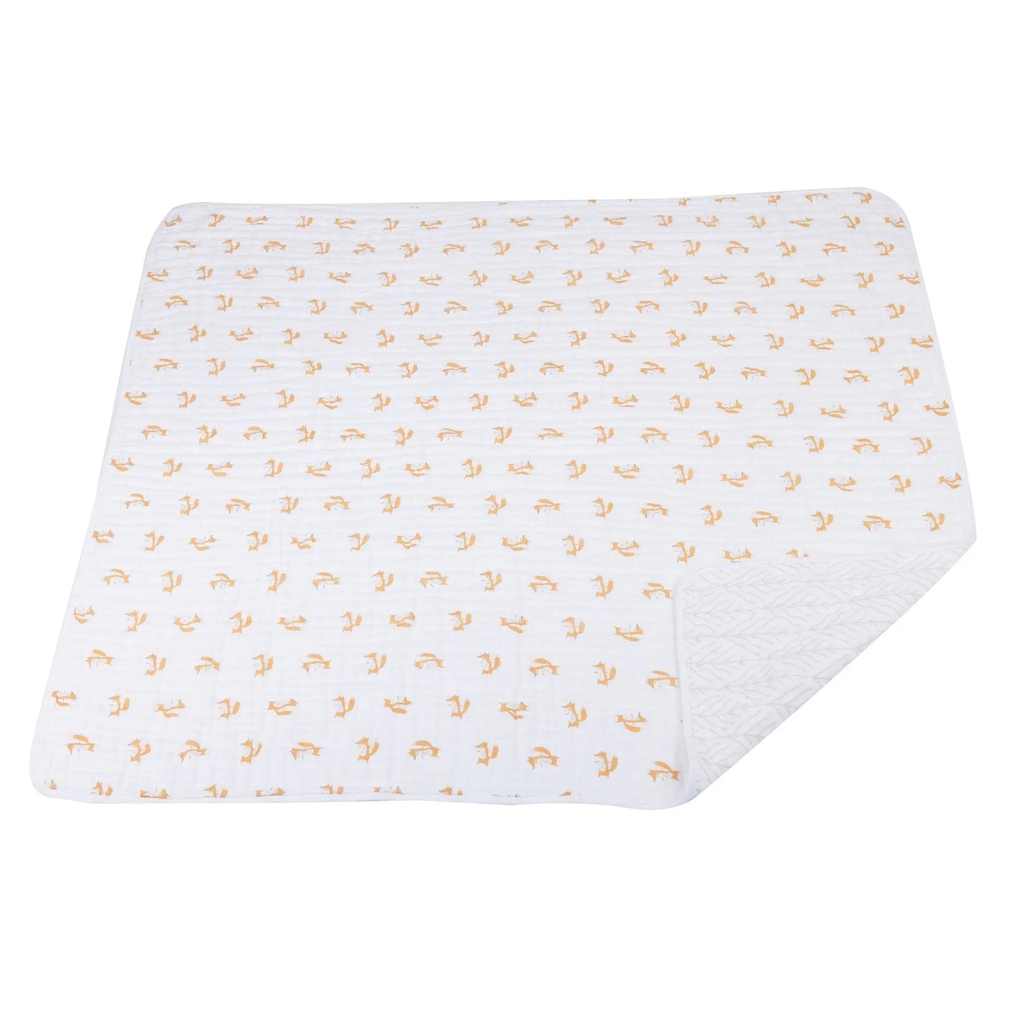 Fancy Fox and Forest Arrow Cotton Muslin Newcastle Blanket Newcastle Classics