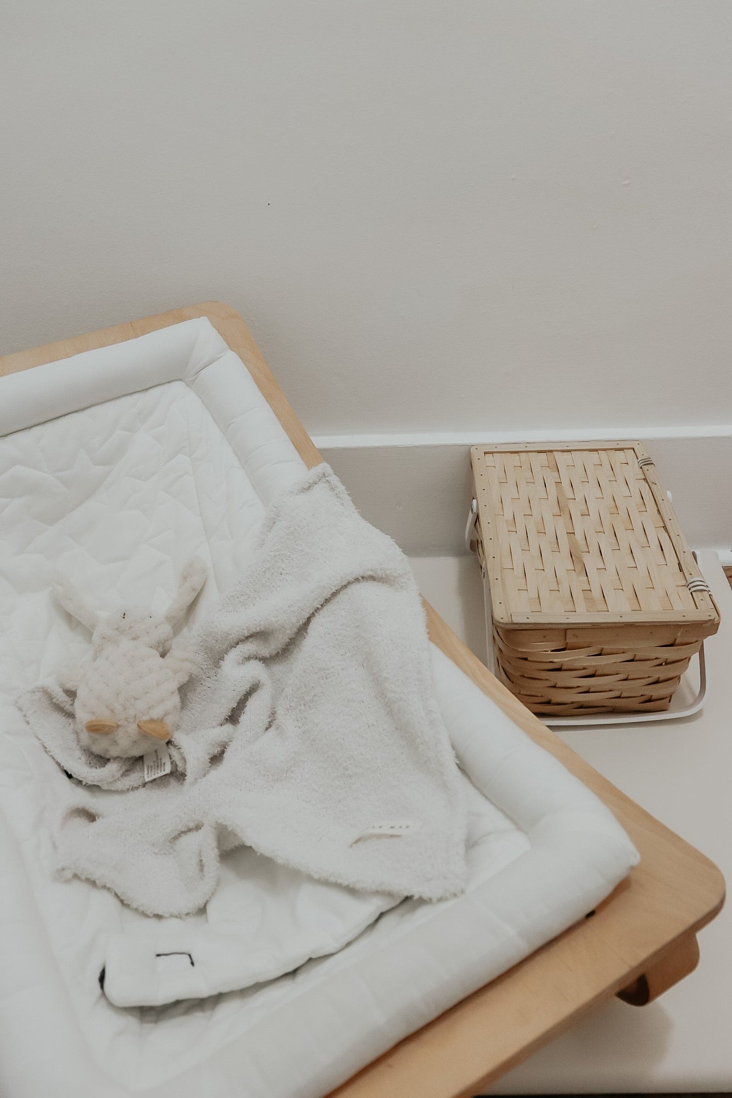 Creamy Plush Blanket For Baby Cozy Waffle Snuggles Little Mae & Co Everetts Place: Online Boutique