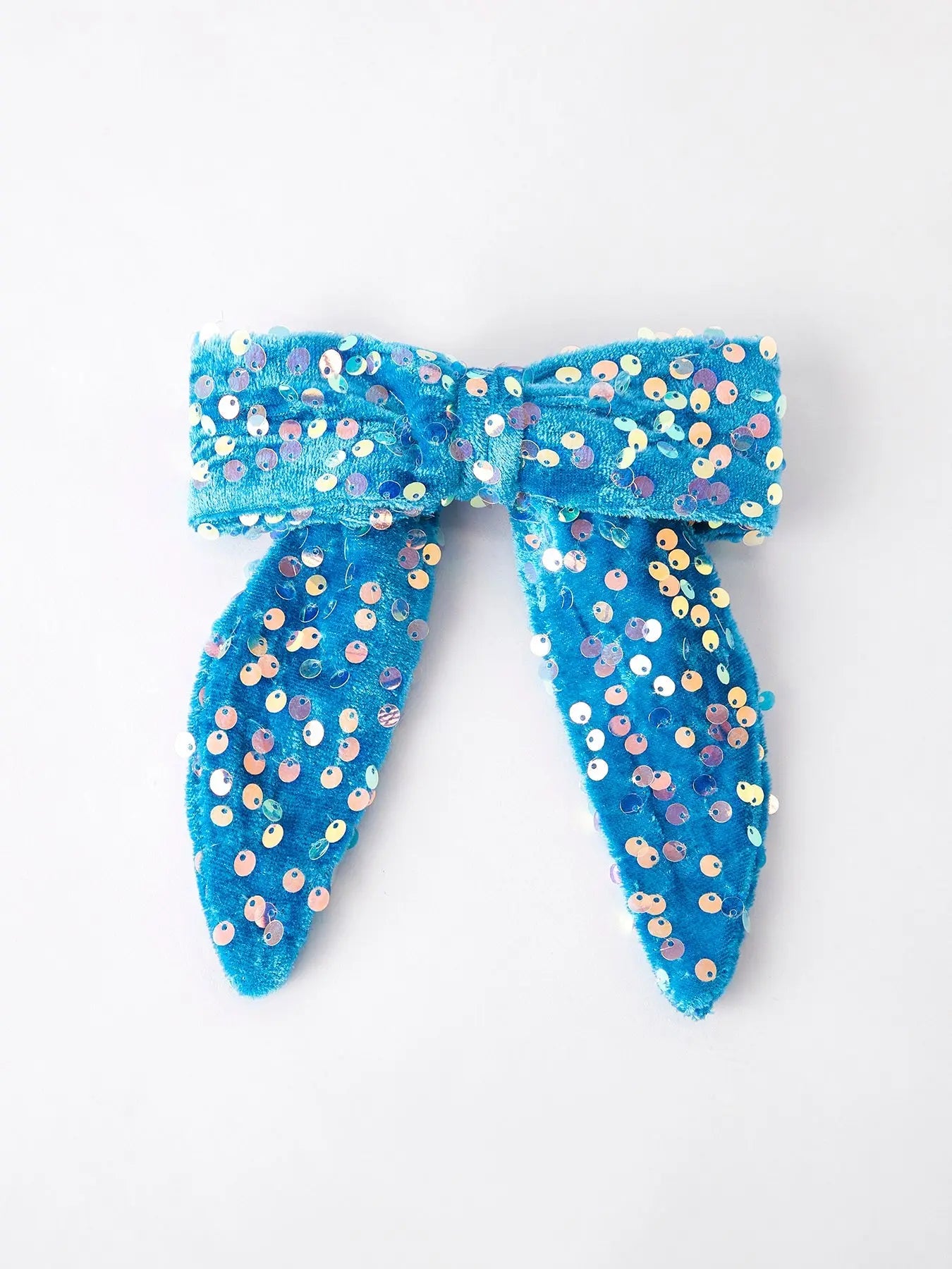 Girls Sequin Bow Hair Clip for Kids Stylish Hair Accessory Rylee Faith Designs