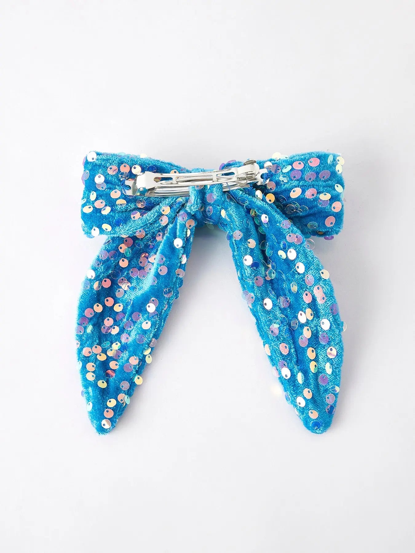 Girls Sequin Bow Hair Clip for Kids Stylish Hair Accessory Rylee Faith Designs