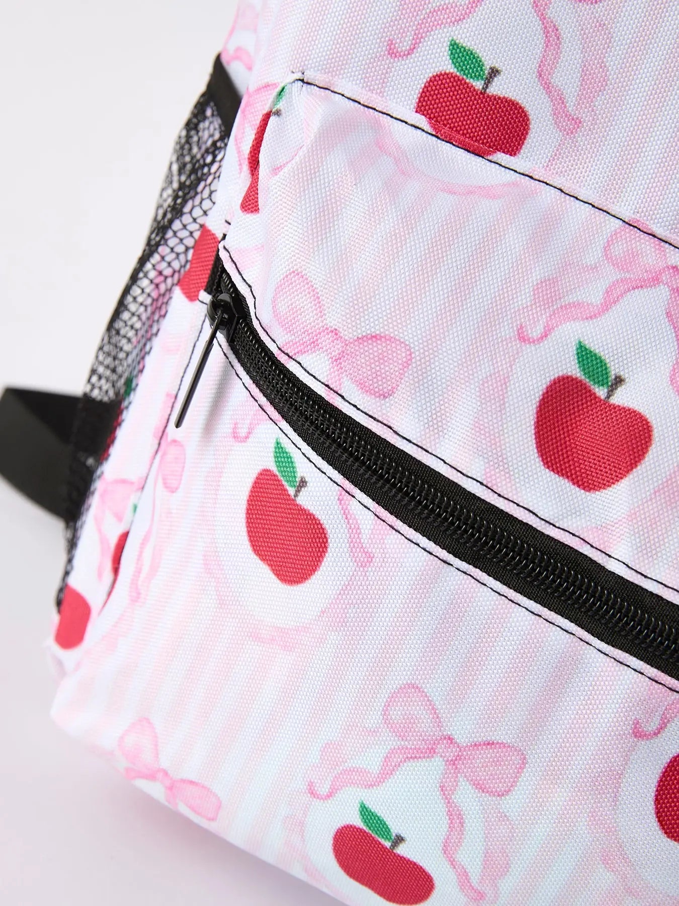 Back To School Apple Schoolbag With Spacious Compartments And Fun Design Rylee Faith Designs