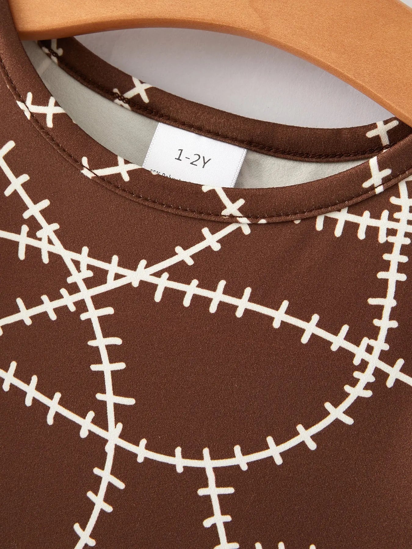 Chic Fall Girls 2-Piece Stripe Print Brown Dress Set for Trendy Kids Rylee Faith Designs