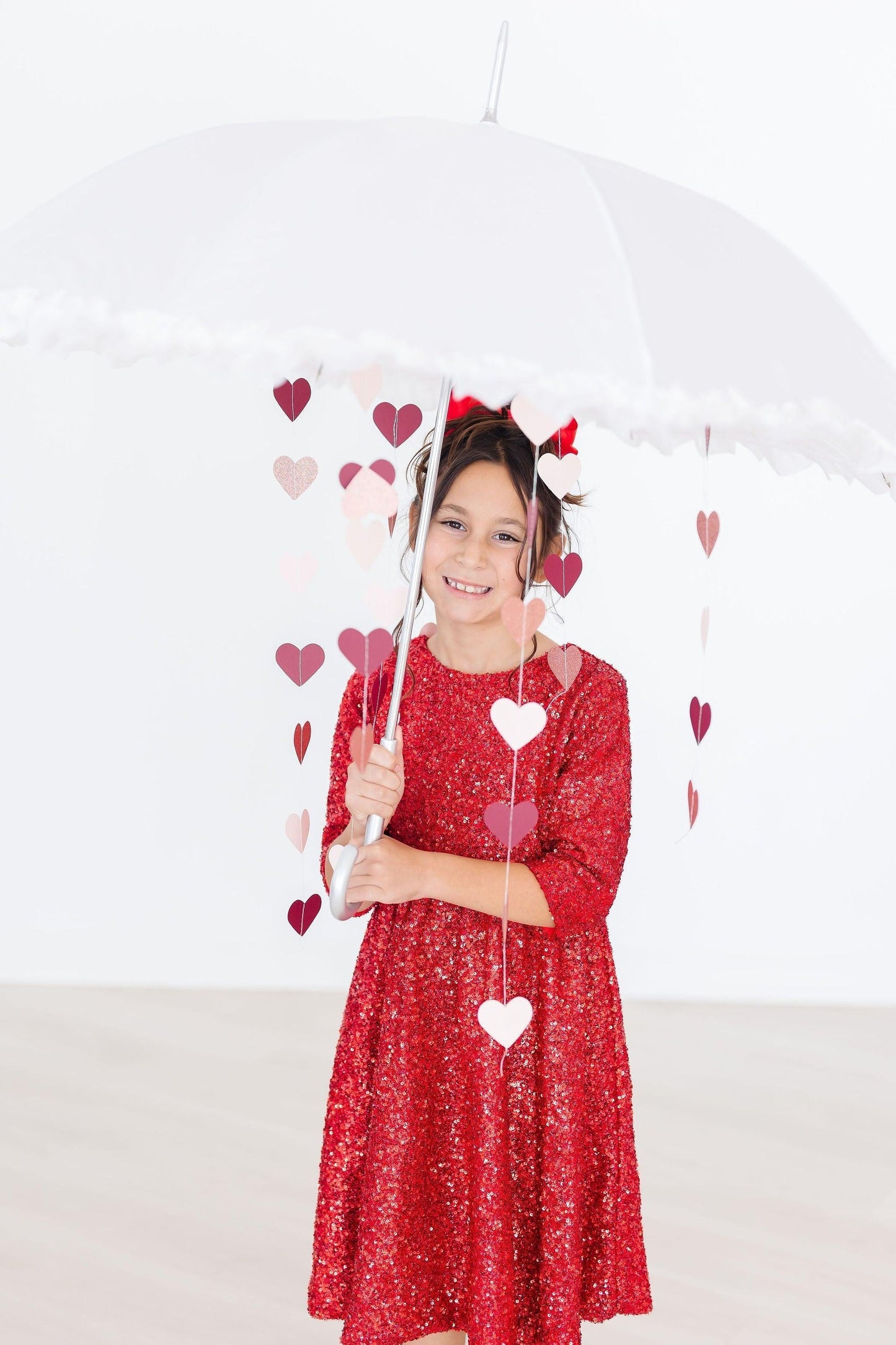 Mila & Rose ® Red Sequin Party Dress For Girls Mila And Rose Birthday - Apparel & Accessories > Clothing > Dresses Sequin Dress