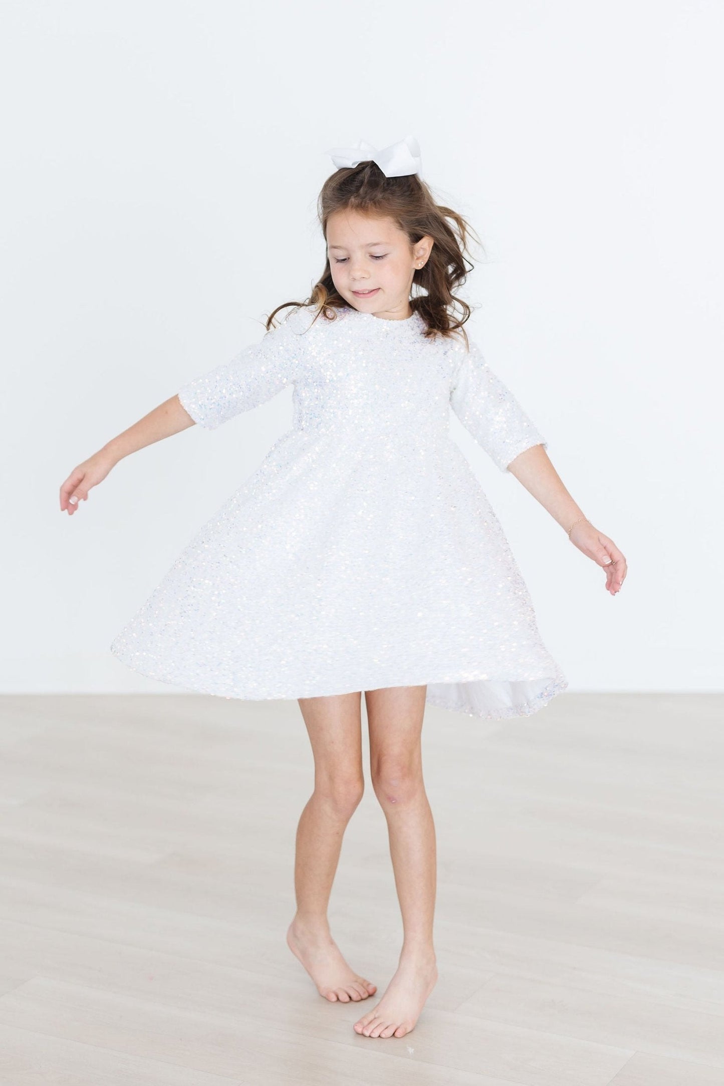 Mila & Rose ® Sale Disco Sequin Dress For Girls Shimmering Party Wear - Apparel & Accessories > Clothing > Dresses Sequin Dress
