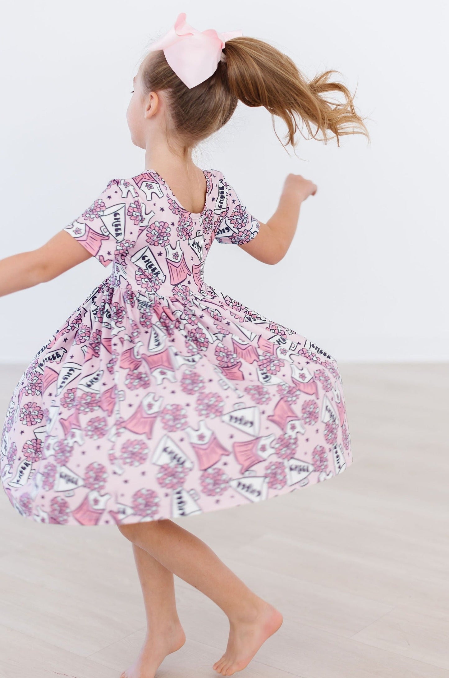 Mila & Rose ® Cheer Spring Summer Pocket Twirl Dress Mila Rose Girls - Apparel & Accessories > Clothing > Dresses Twirl Pocket Dress S/S