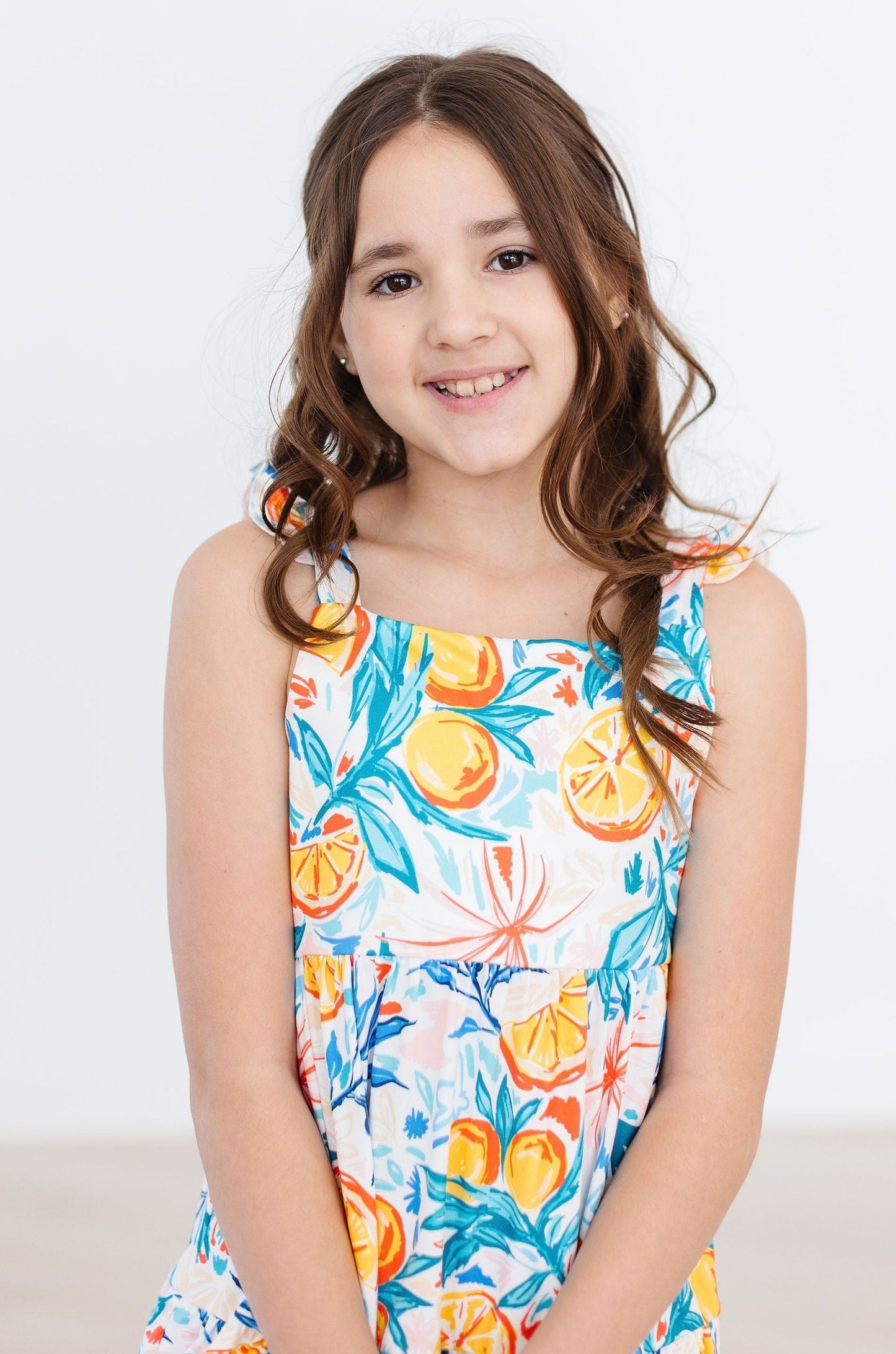 Mila & Rose ® Sale Tropical Summer Ruffle Maxi Dress For Women Online - Apparel & Accessories > Clothing > Dresses Maxi Dress