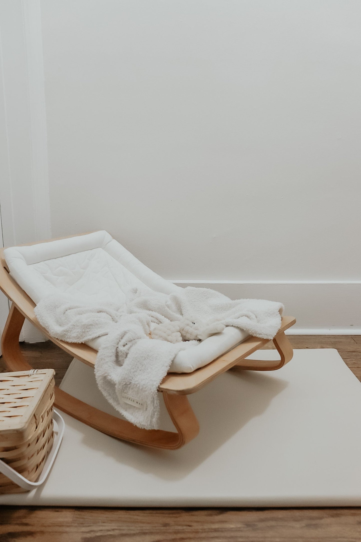 Creamy Plush Blanket For Baby Cozy Waffle Snuggles Little Mae & Co Everetts Place: Online Boutique