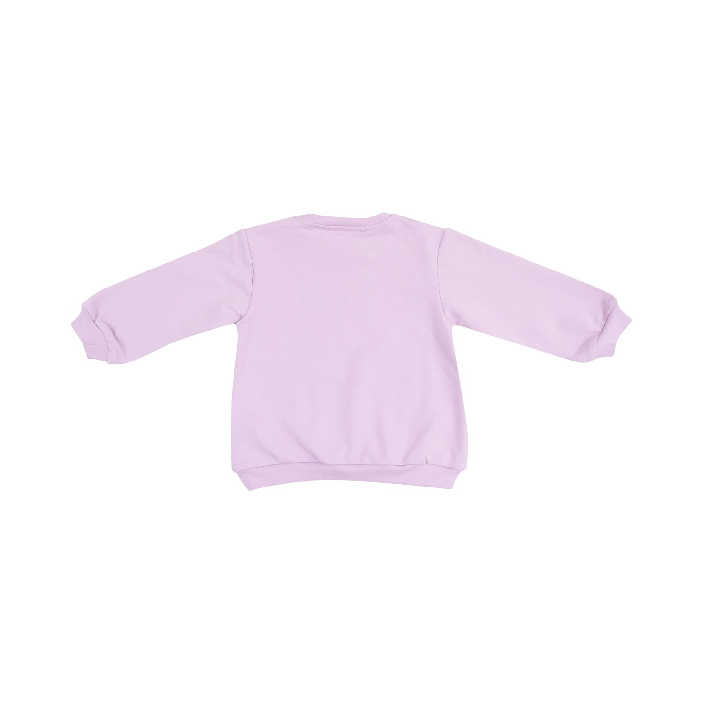 Oversize Sweatshirt with Applique Monarch Butterflies and Milkweed Angel Dear